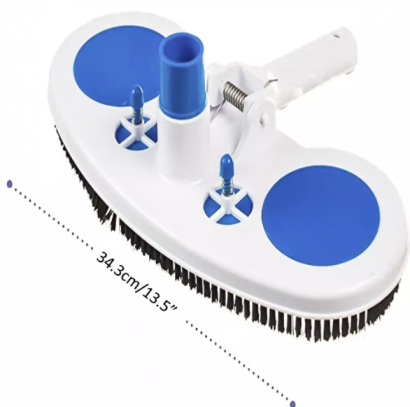 Swimming Pool Cleaning Equipment Vacuum Head With Air Relief Valve Pool Cleaner Brush